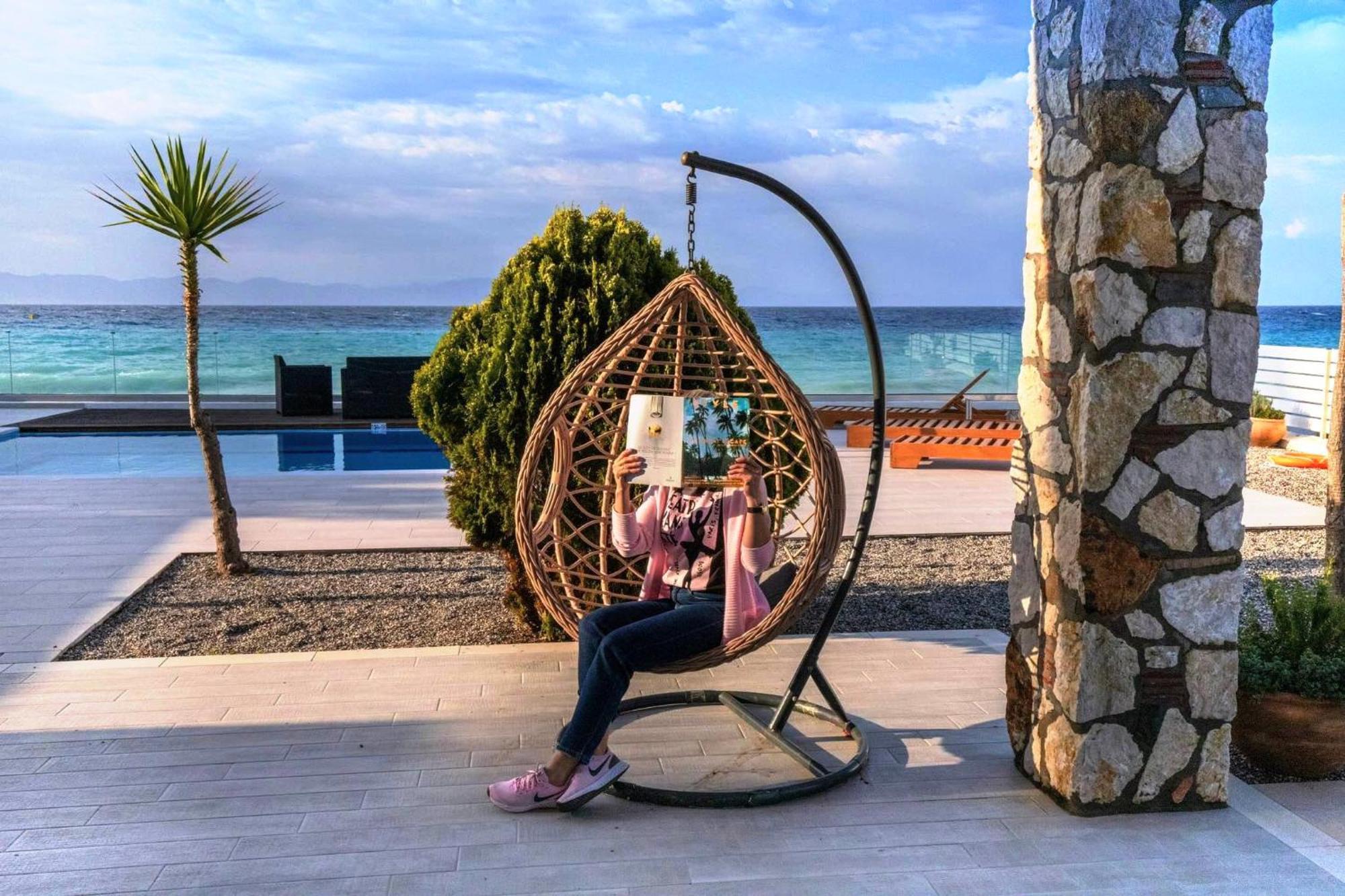 Vaso Sea Villa Ialysos  Esterno foto